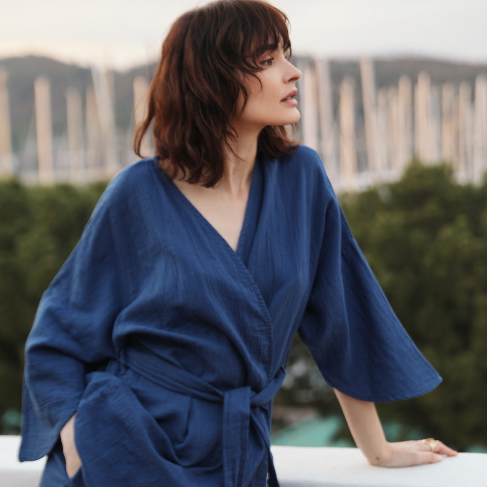 Opia Müslin Kimono