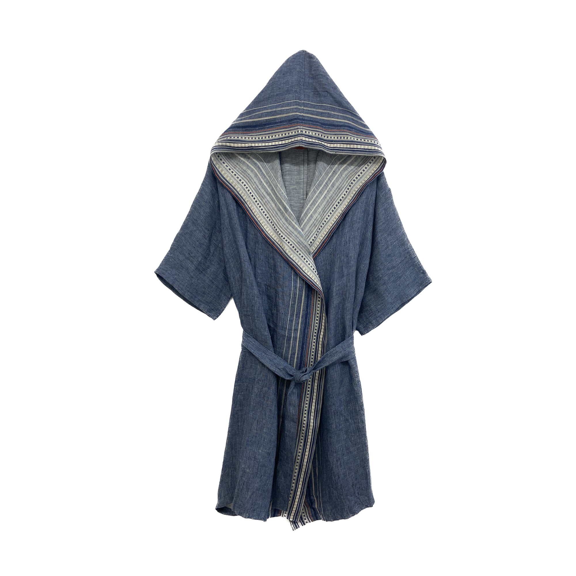Minos Keten Plaj Elbisesi/Kimono