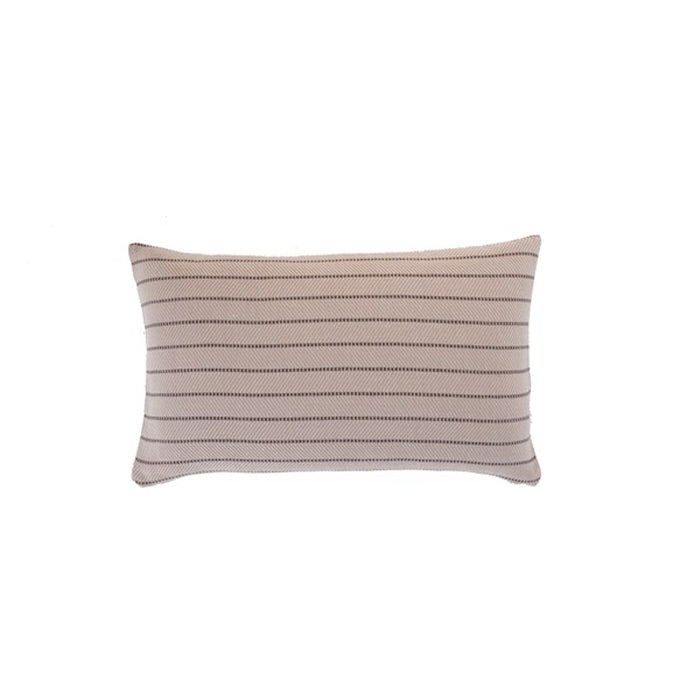 Kayra Herringbone Patterned Linen Cushion