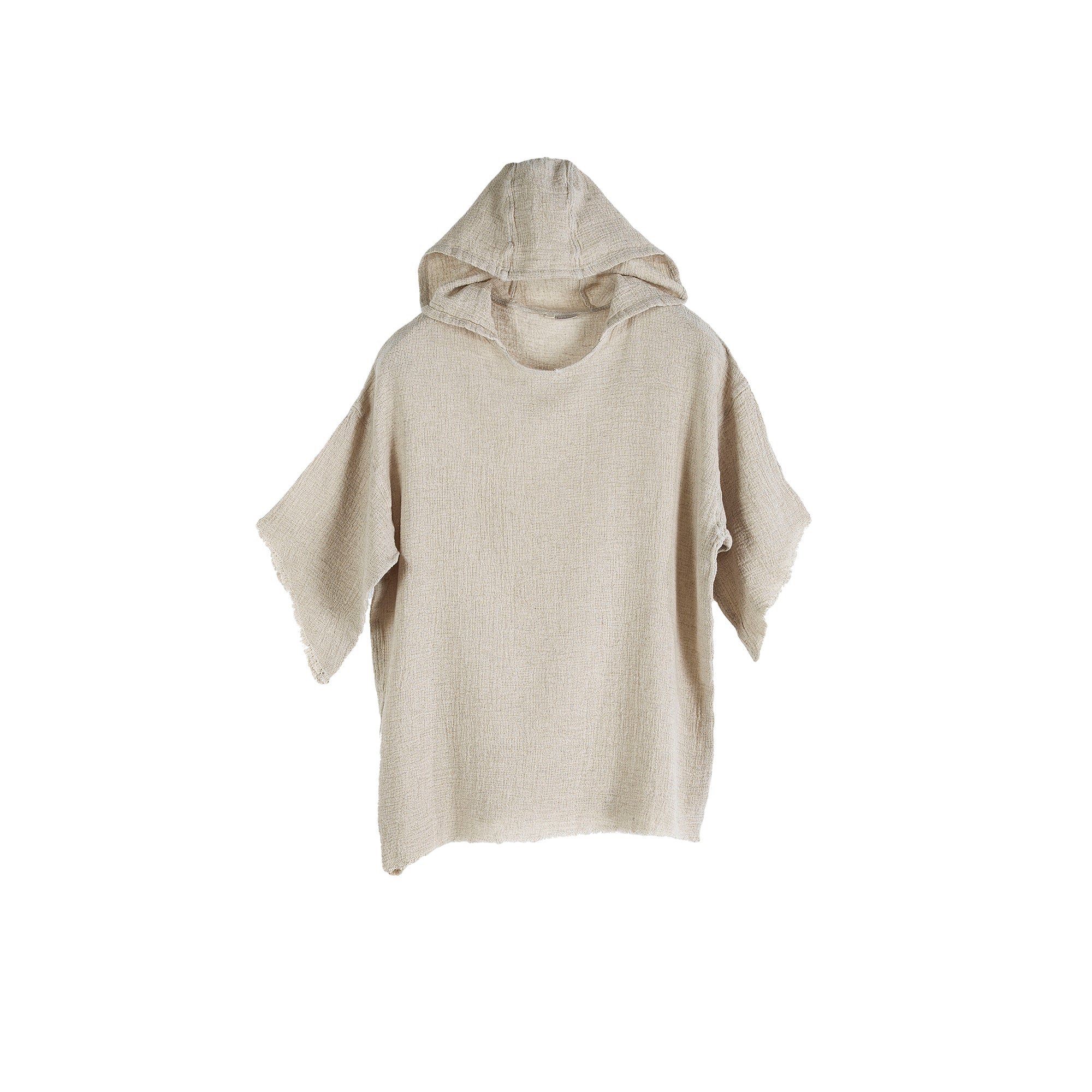 White on sale linen hoodie