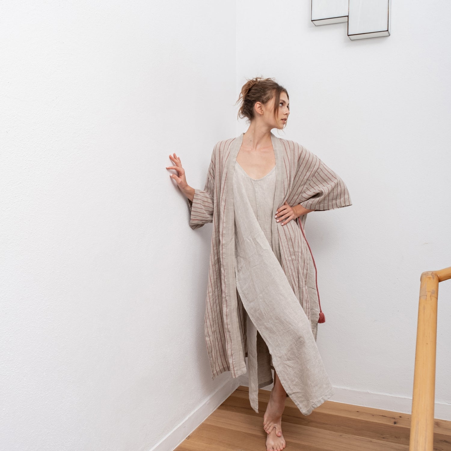 Beach Linen Kimono